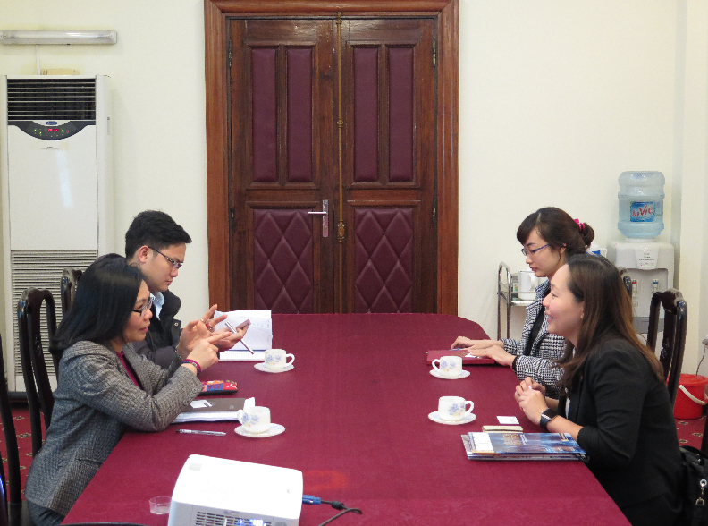 The meeting between VISTIP and Curtin University