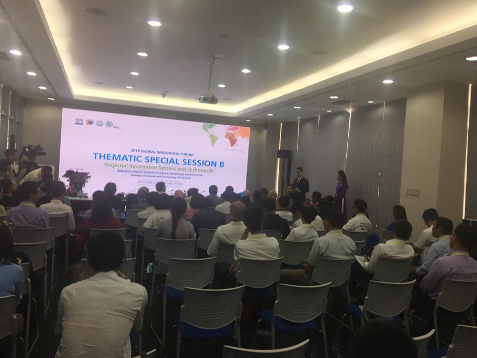 The Center for Vietnam Science and Technology Internationalization has contributed to the success of the Special Section B ” Regional Innovation System and technopolis” under the 2018 Global Innovation Forum