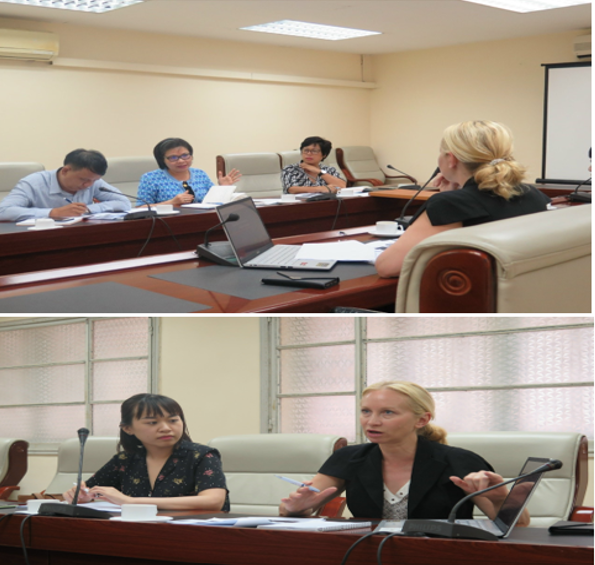 Building the scientific and technological cooperation relationship between the Center for Vietnam S&T Internationalization Promotion (VISTIP) and the French Chamber of Commerce in Vietnam (CCIFV) in Hanoi