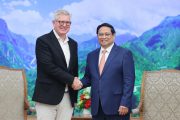 PM Pham Minh Chinh meets Ericsson CEO