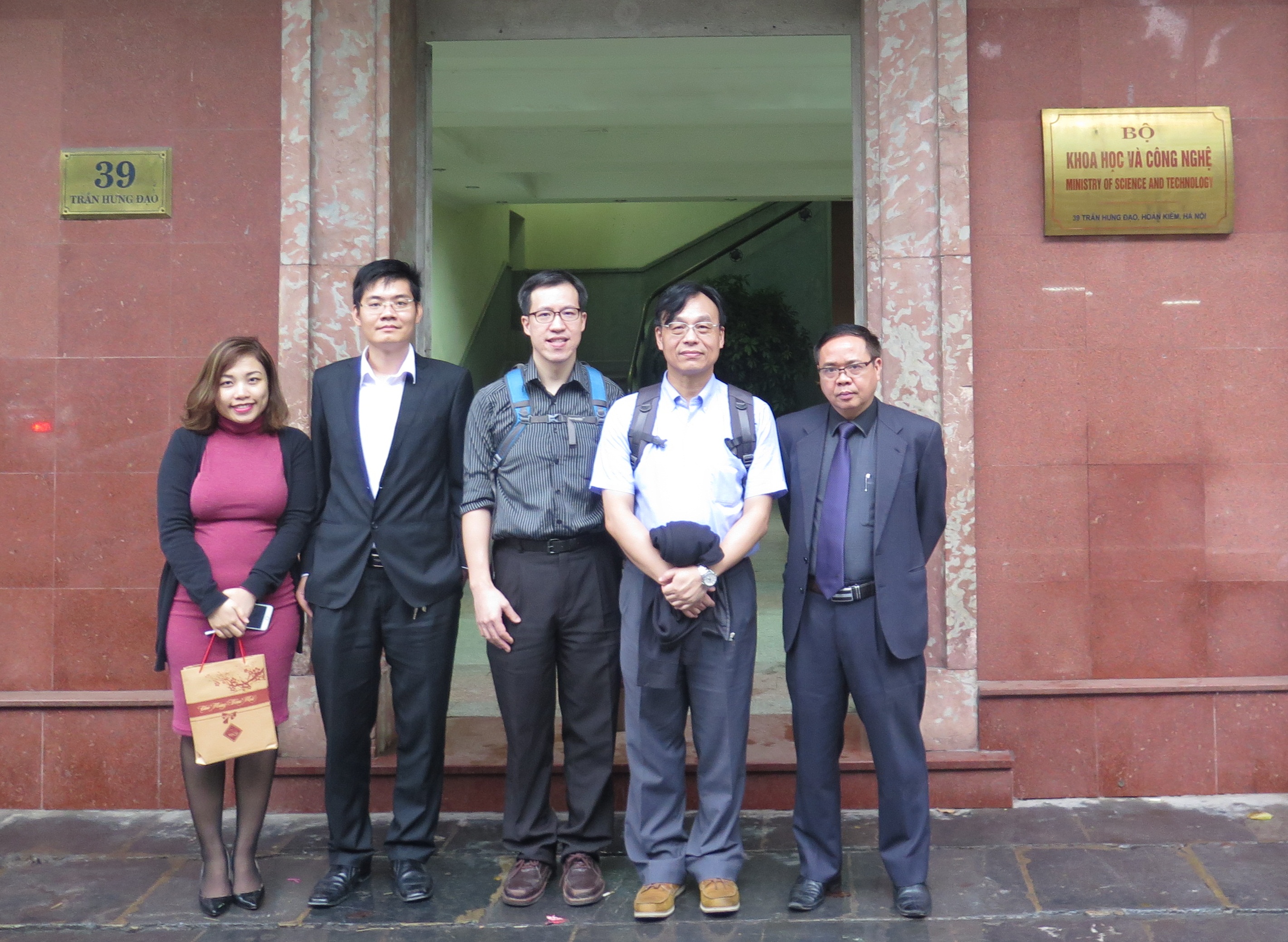 Trung tâm Nghiên cứu và Phát triển hội nhập KH&CN quốc tế tiếp xã giao Đoàn của trường Đại học Công nghệ Quốc gia Đài Loan
