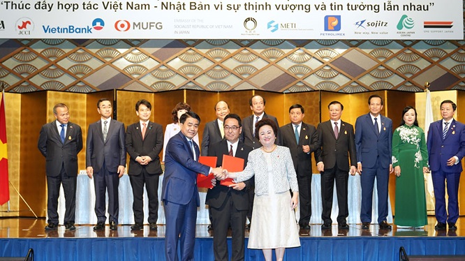3,75 tỷ USD vốn từ Nhật Bản cam kết rót vào Hà Nội