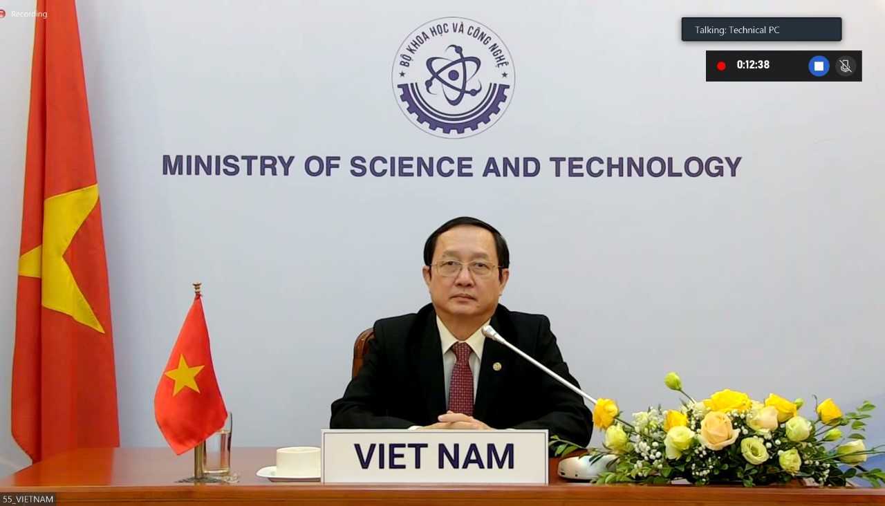 Bộ trưởng Bộ Khoa học và Công nghệ Việt Nam Huỳnh Thành Đạt tham dự Hội nghị các Bộ trưởng Khoa học và Công nghệ