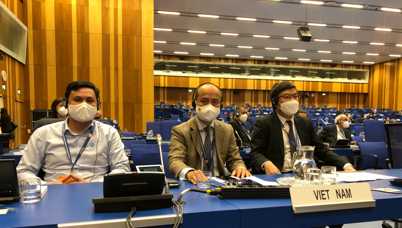 Đoàn Việt Nam tham dự Hội nghị các quốc gia thành viên Phần sửa đổi Công ước Bảo vệ thực thể vật liệu hạt nhân