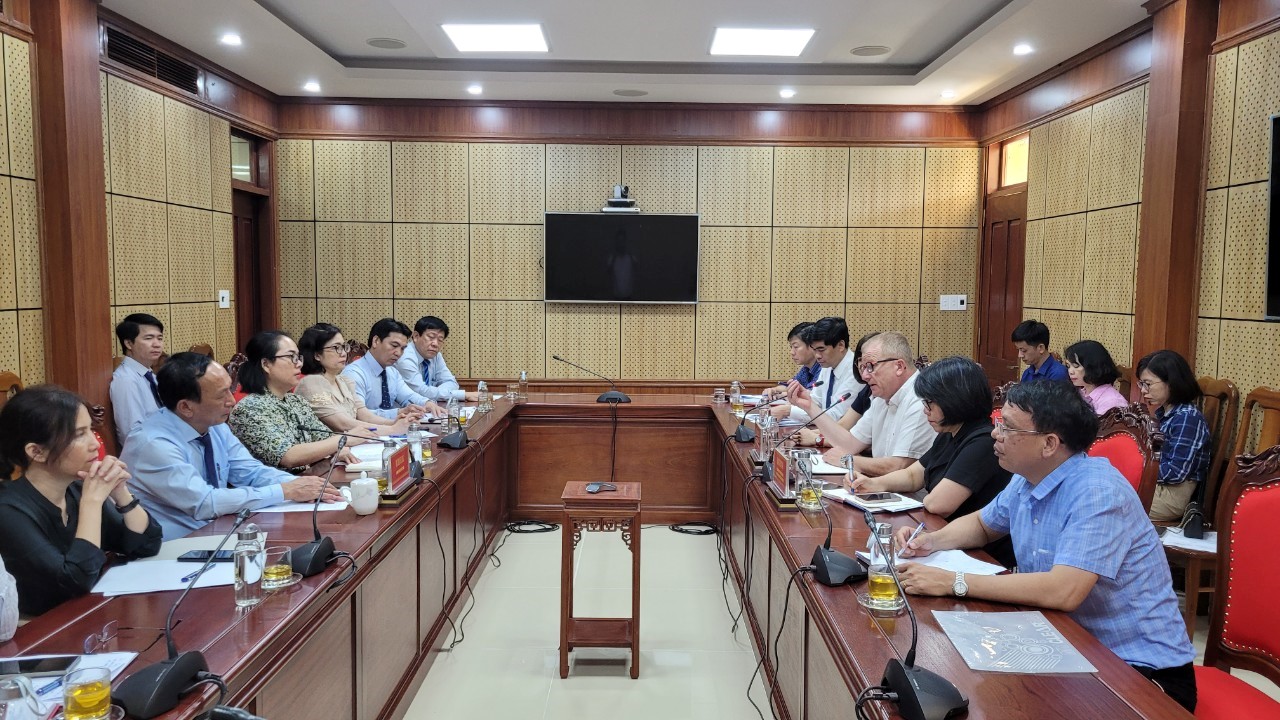 VISTIP và Đại sứ quán cộng hòa Pháp tại Việt Nam phát triển hoạt động hội nhập quốc tế về khoa học công nghệ và đổi mới sáng tạo tại tỉnh Quảng Bình